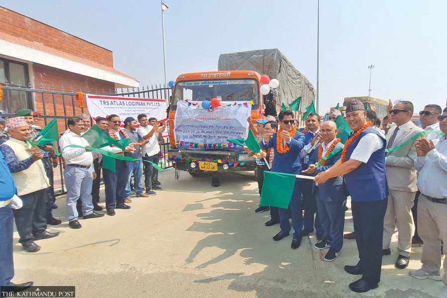 Traders happy as Nepalgunj ICP comes into operation