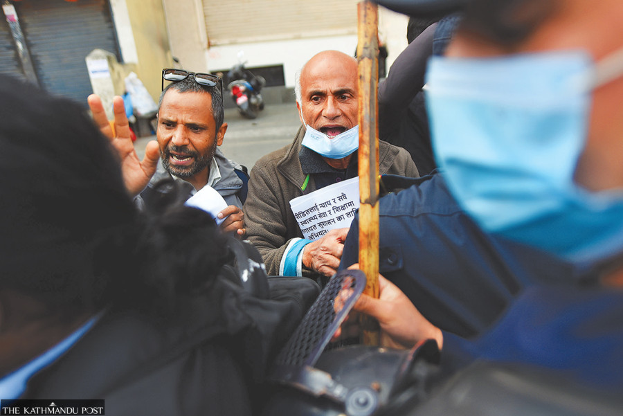 Dr Govinda KC, eight others held briefly for protesting at Maitighar
