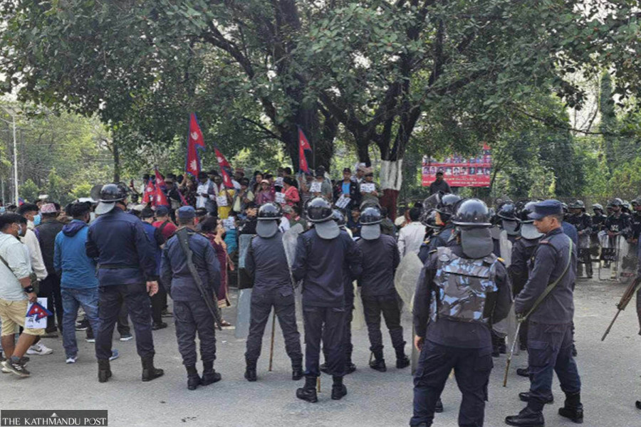 Kaski administration imposes prohibitory order around district administration office in Pokhara