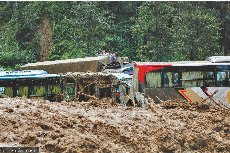 Heavy rains inflict an estimated Rs17 billion loss on Nepal