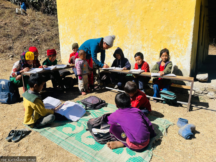 Public schools are turning empty in Karnali Province