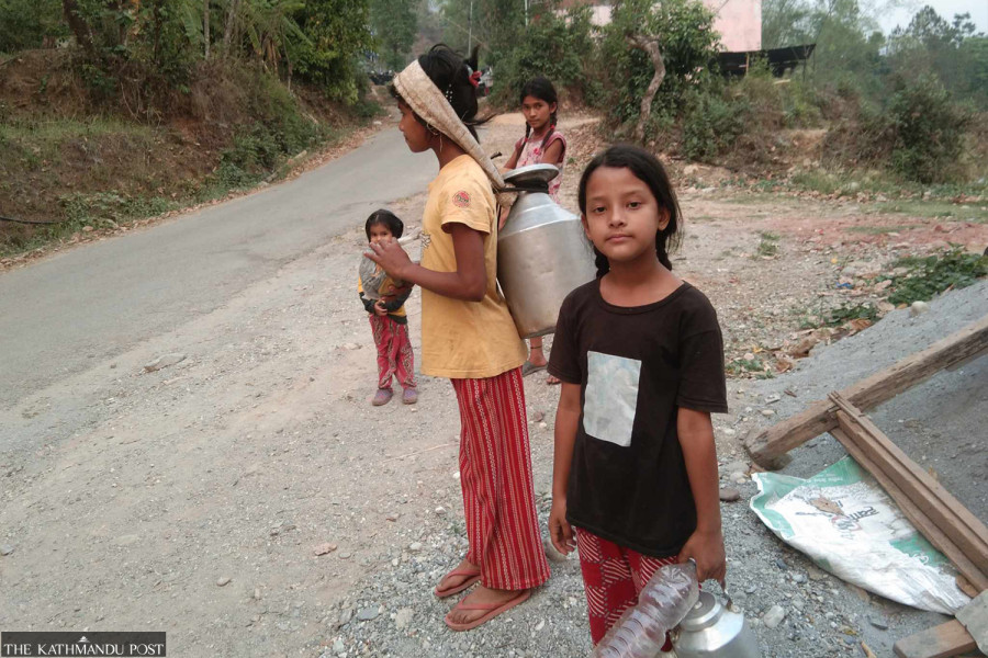 Water shortage getting chronic in Baglung settlements