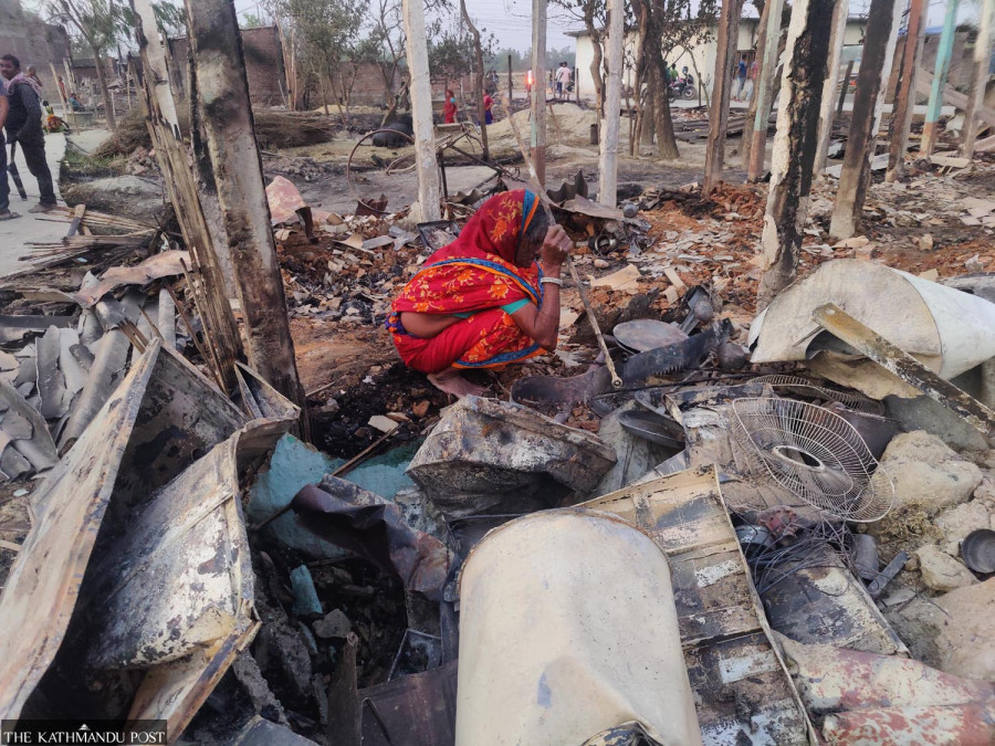 Fire destroys 110 homes in Mahottari