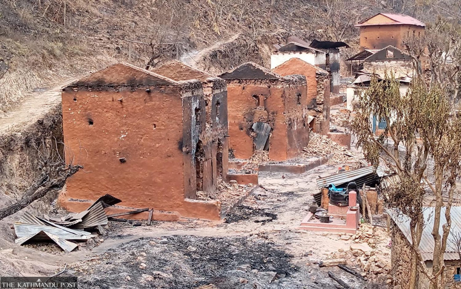 Wildfires destroy 3,586 hectares of forest in Palpa