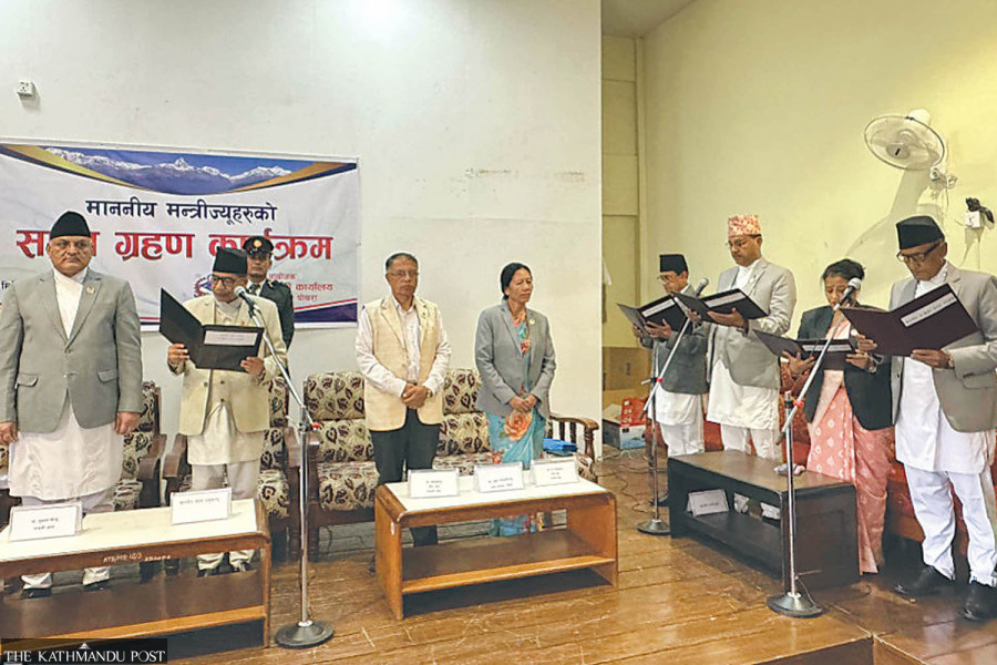 UML joins Congress-led Gandaki government