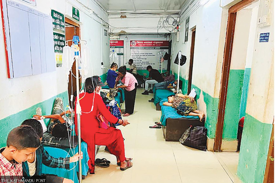 Sankhuwasabha District Hospital overwhelmed