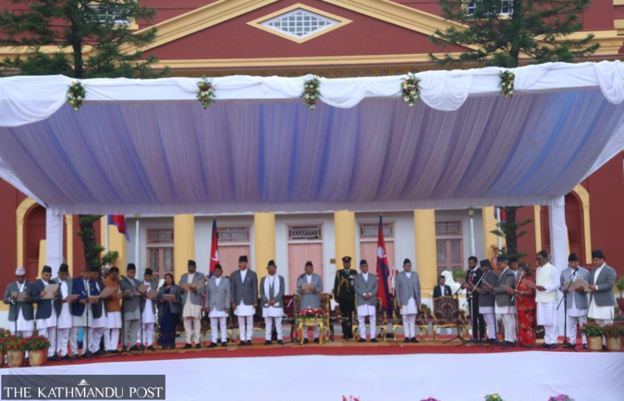 Prime Minister Oli forms 22-member Cabinet