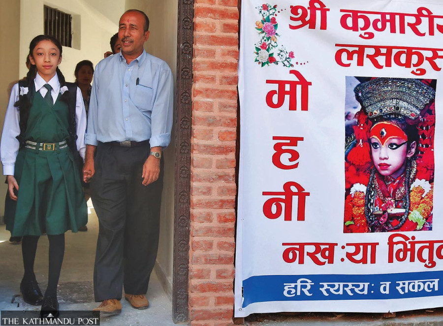 The Kumari tradition lives on, balancing ancient and modern values