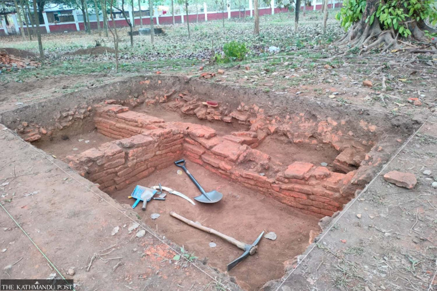 Archaeologists unearth Kushan era relics in Jhapa