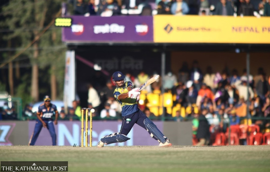 Biratnagar Kings secure their first NPL victory with explosive batting