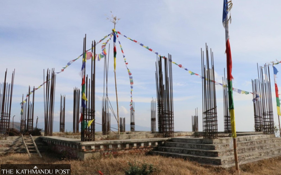 Multi-million rupee monastery project in Khotang hits a standstill