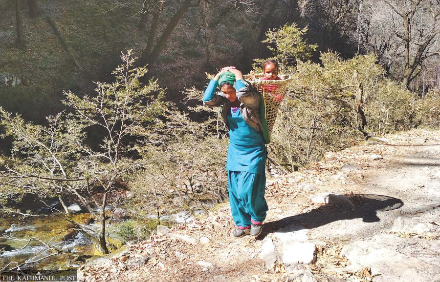 Park’s obstruction to road leaves Khatyad villages cut off from their district headquarters, Gamgadhi