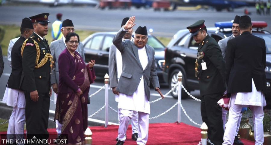 President Paudel leaves for Azerbaijan to attend COP-29 conference