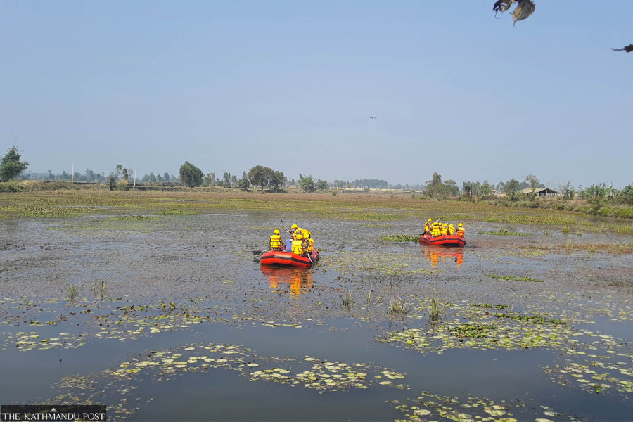 Rautahat local unit battles to save Mardhar wetland