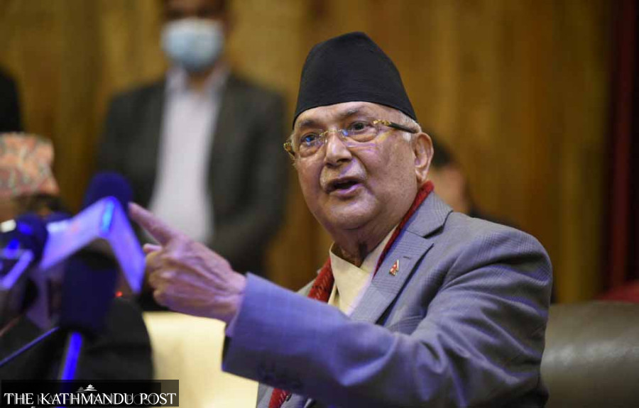 Oli’s claim that he won’t indulge in corruption raises eyebrows