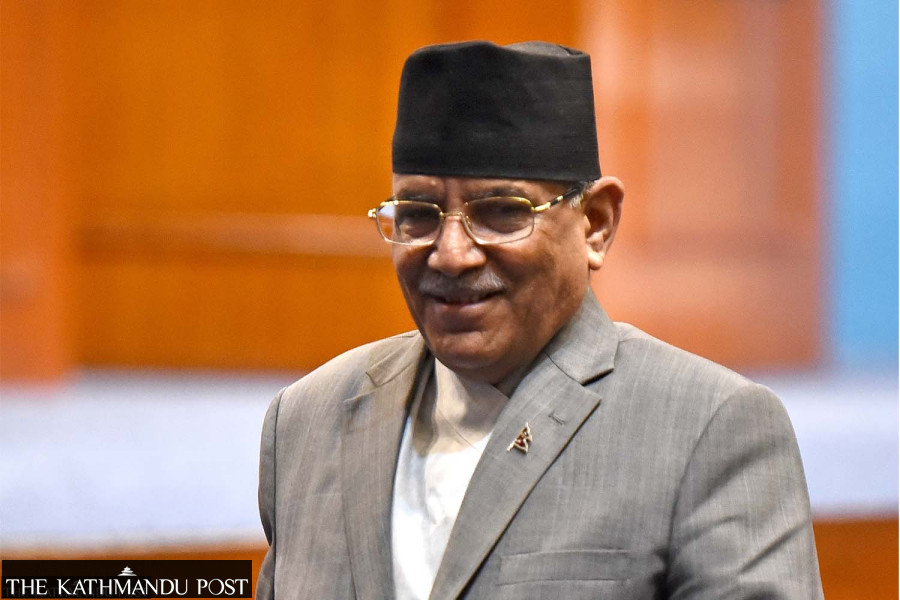 Dahal accuses UML and Congress of plotting to scrap constitution