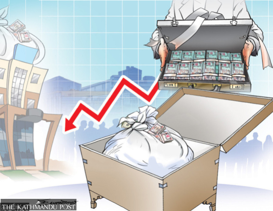 Ailing institutions, stagnating economy