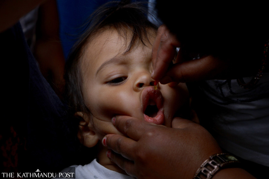 Heatwave condition affects polio vaccination in Tarai