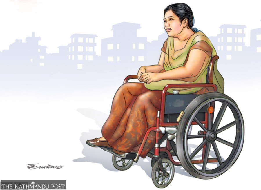 Navigating Kathmandu with disability is a challenge