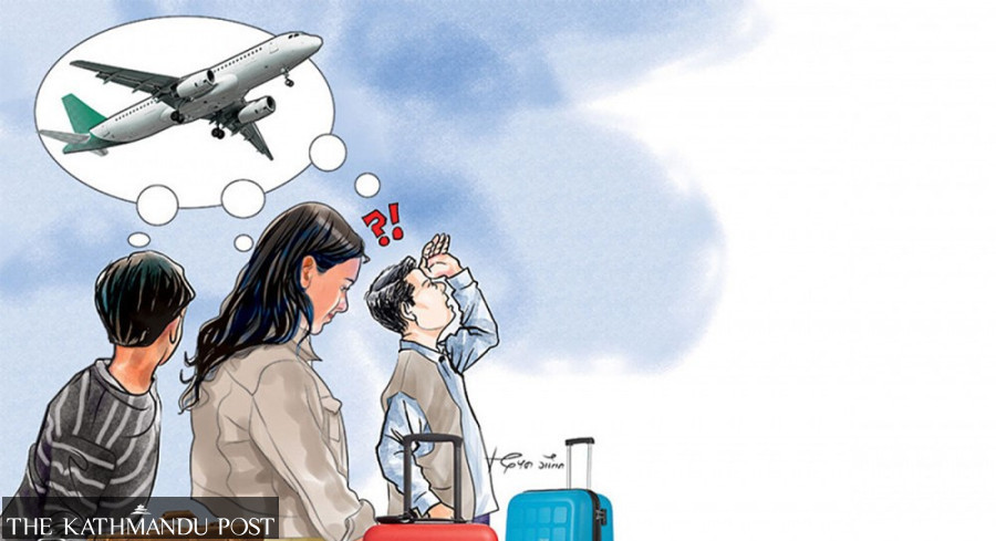 Think before you leave