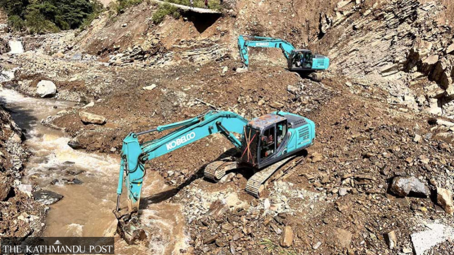 Hetauda-Kathmandu short route to reopen after landslide repairs