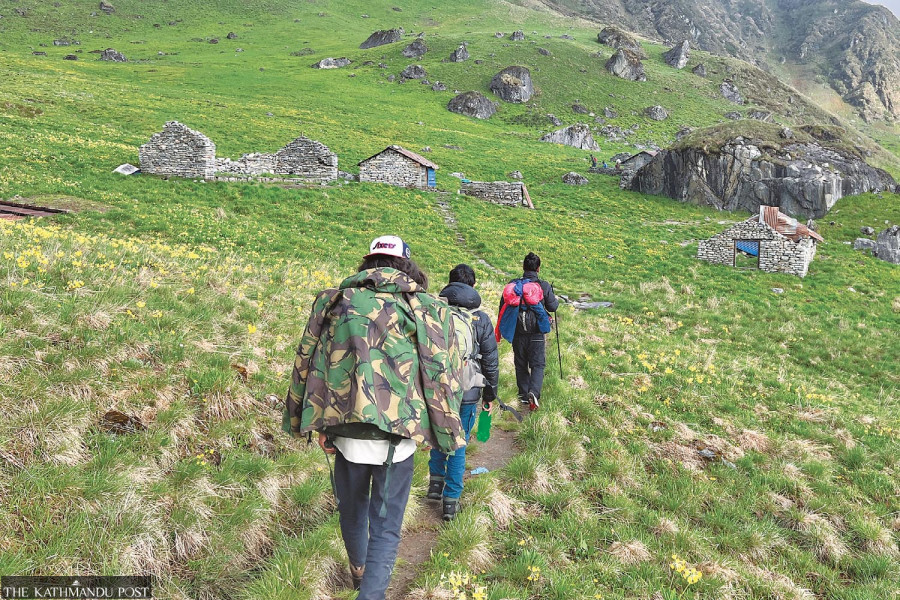 Trekking trails are overcrowded, but Krapu Kwholasothar is an exception