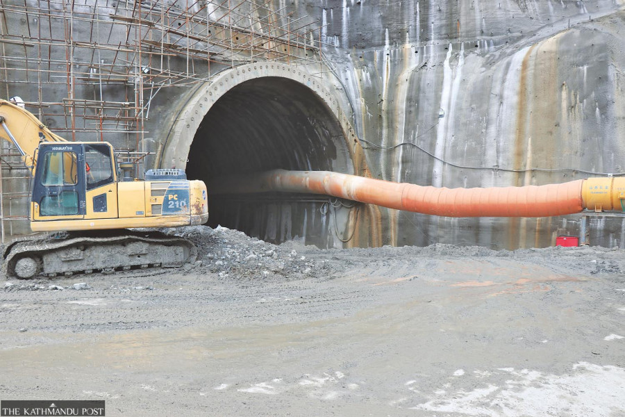 Siddhababa tunnel achieves key breakthroughs. Project completion target set for December