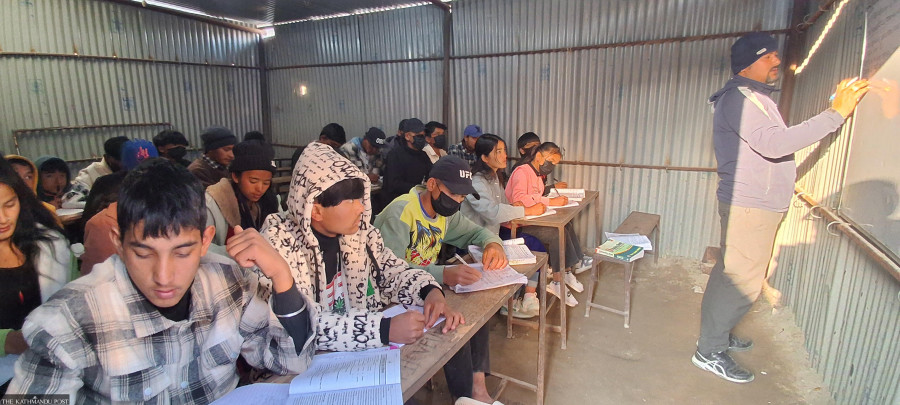 SEE aspirants are choosing tuition centres over schools