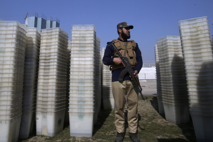 Democracy wearing an army uniform