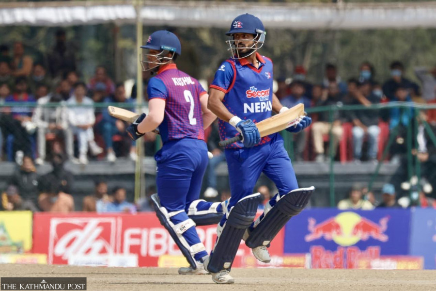 Nepal post 181-run target against Namibia