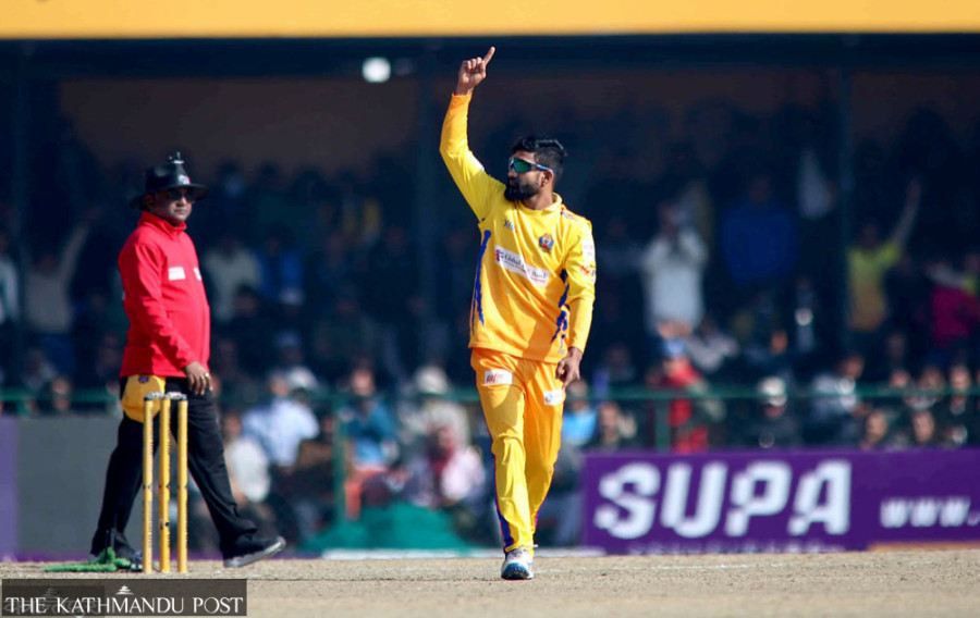 Karnali Yaks set 102-run target against Sudurpaschim Royals