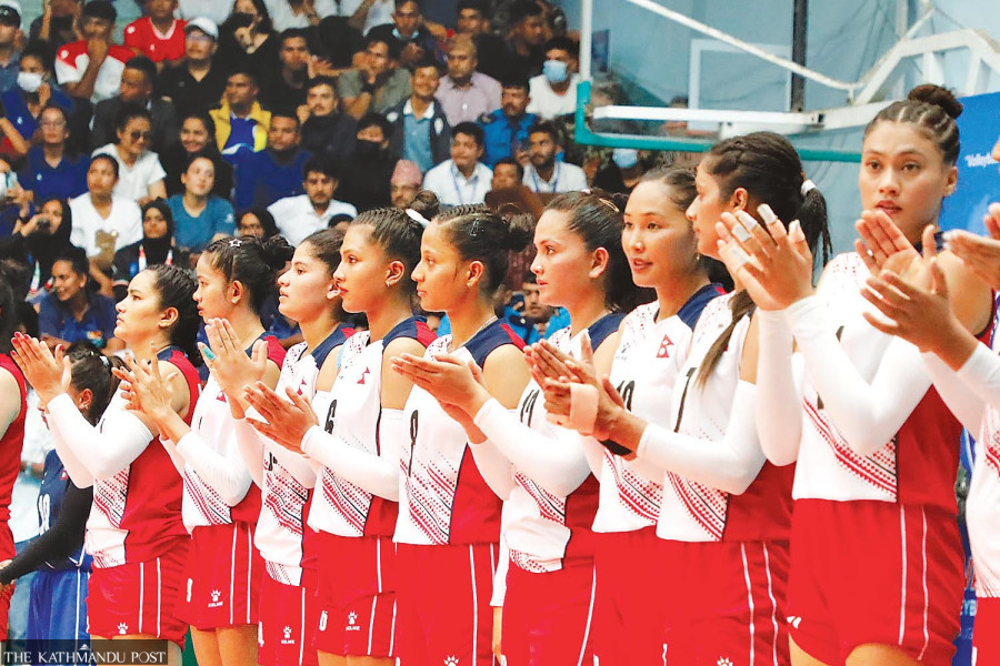 Government to honour women’s volleyball players with Rs300,000 each