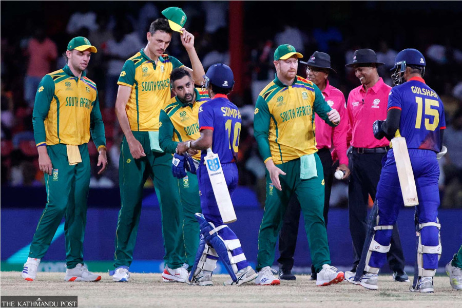 Nepal lose to South Africa, win over the world