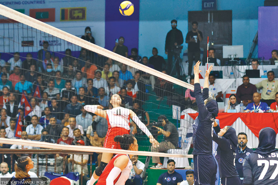 Nepal suffer first loss at CAVA Women’s Volleyball