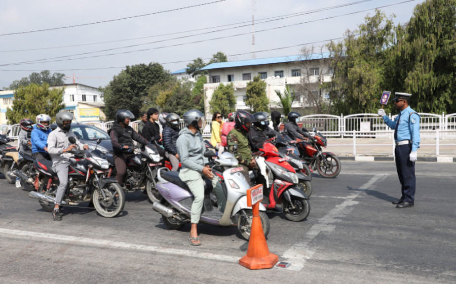 Traffic police relaunches no horn campaign in Kathmandu Valley