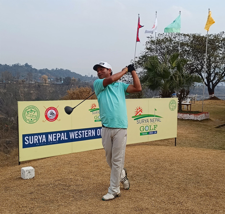 Nagarkoti breaks course record, extends lead