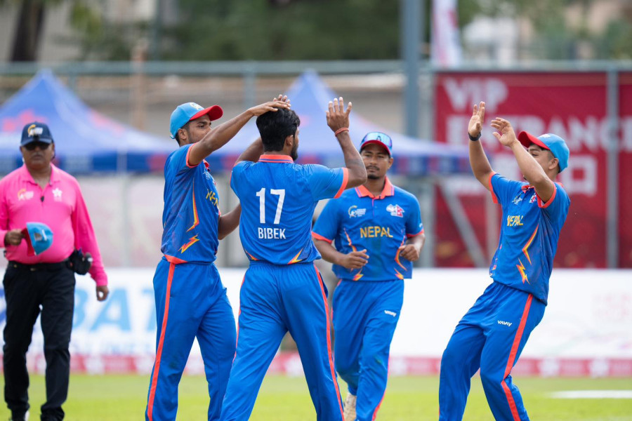 Nepal secure 11-run victory against Australia in Hong Kong Sixes