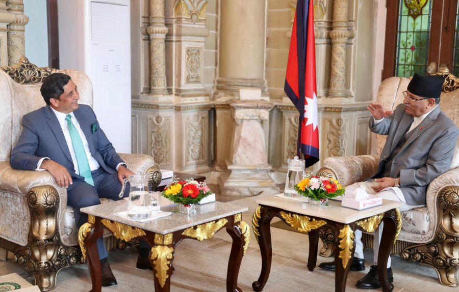 Pakistani Ambassador calls on Prime Minister Dahal