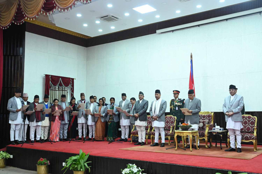 Prime Minister Dahal expands Cabinet