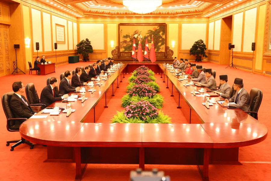 Nepal, China sign nine deals