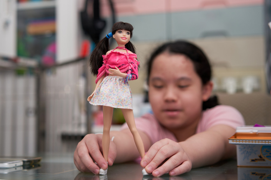 A daughter’s wish for a Barbie doll