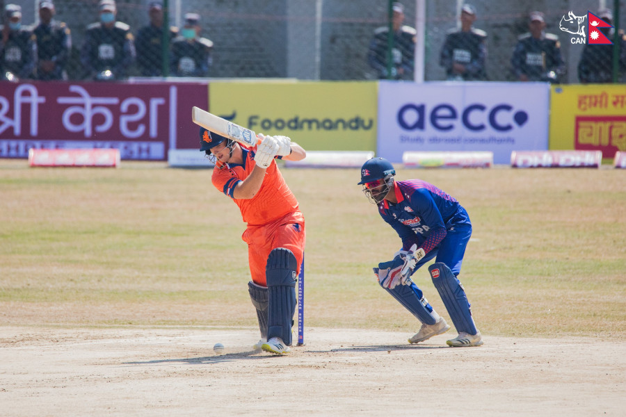 Netherlands set Nepal 185 runs target