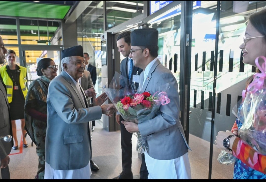 President Paudel in Geneva
