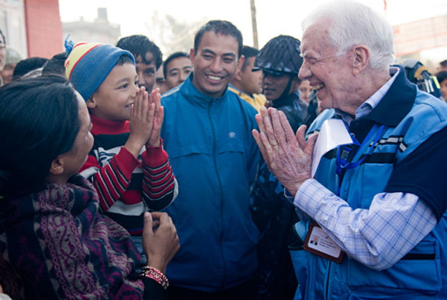 Nepali leaders pay tribute to former US President Jimmy Carter