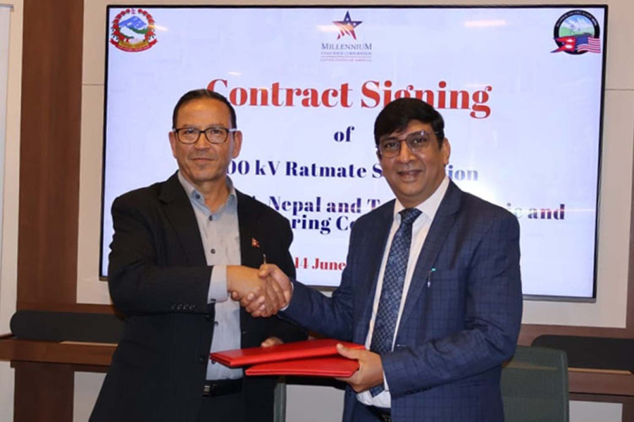 Millennium Challenge Account-Nepal signs second 400 kV substation construction contract