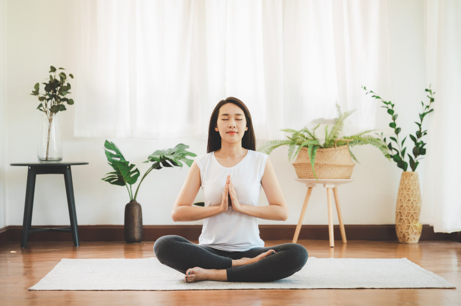 Achieving well-being through meditation