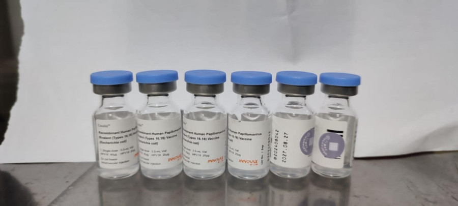 Nepal receives 460,940 doses of HPV vaccine