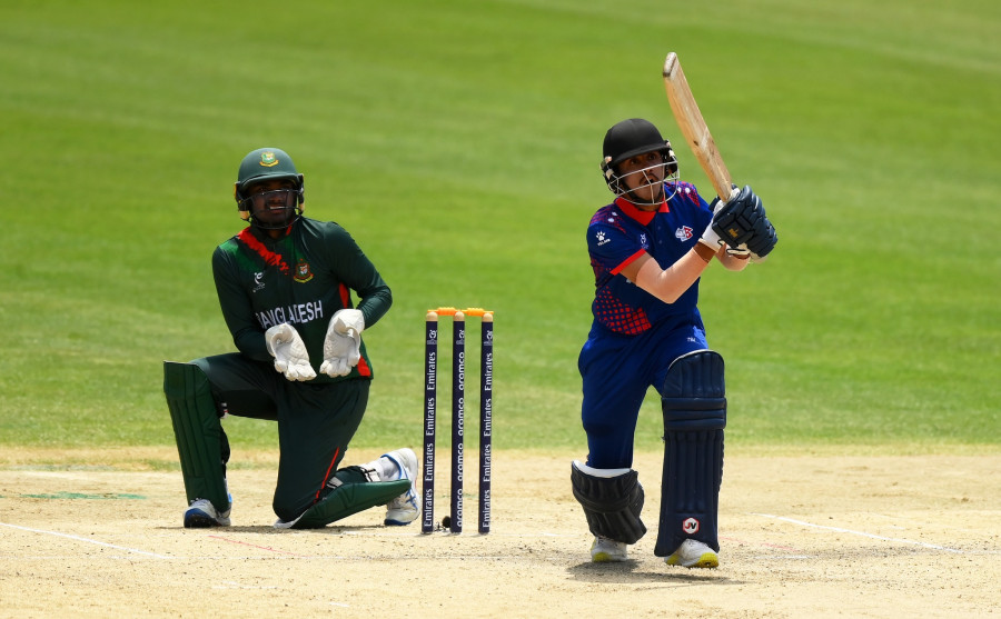 Nepal post 170-run target against Bangladesh