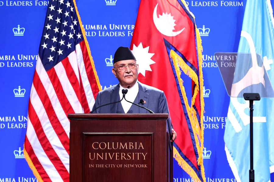 Oli, Rana pursue diplomacy in New York