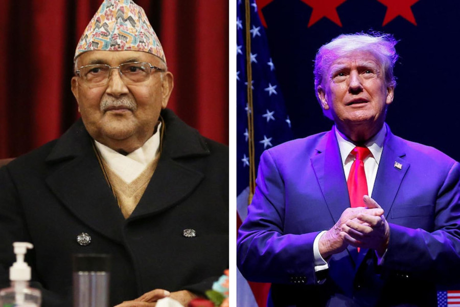 Prime Minister Oli congratulates Trump on winning US presidential election